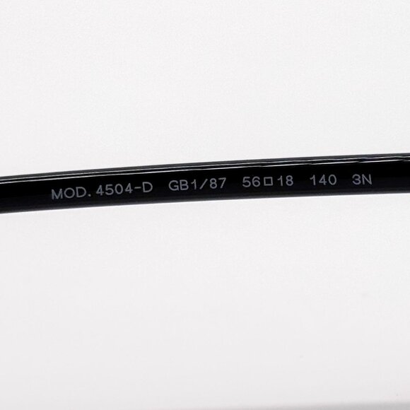 NEW VERSACE SUNGLASSES VE4504D GB1/87 BLACK WOMEN EYEWEAR main image 4